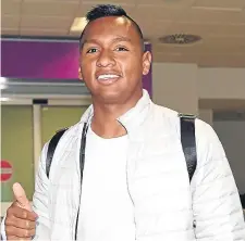  ??  ?? Colombian striker Alfredo Morelos.