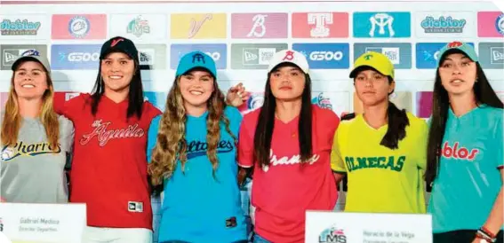  ?? ?? Con seis diferentes equipos se jugará la primera liga de softbol femenil.