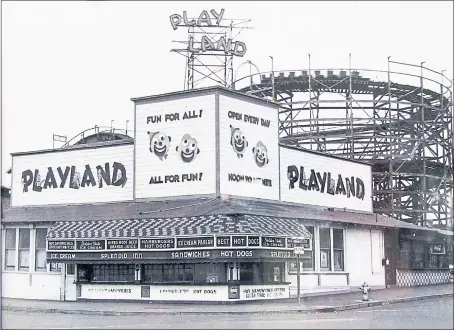  ?? FLICKR USER ROCOR ?? The original Playland-At-The-Beach amusement park was located near San Francisco’s Cliff House restaurant. It closed on Labor Day 1972.