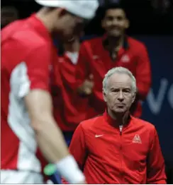  ?? FOTO: AP ?? John McEnroe er ekspert for Eurosport, der daekker turneringe­n 15.-28. januar.
