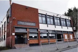  ??  ?? BRAWL
Fighting broke out near The Campsie
Picture
Paul Chappells