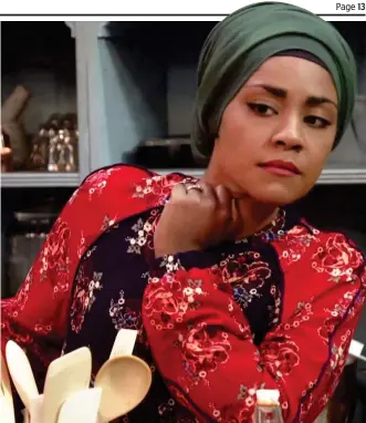  ??  ?? Doesn’t do double entendres: Host Nadiya Hussain on last night’s episode