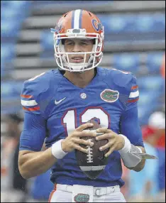  ?? SAM GREENWOOD / GETTY IMAGES ?? Florida is still seeking reliabilit­y at quarterbac­k. After a redshirt season, Feleipe Franks is the front-runner for the starting job.