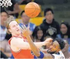  ?? AP FILE ?? Former Lobo Cameron Bairstow, left, was traded from the Chicago Bulls to the Detroit Pistons Friday.