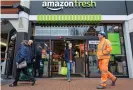  ?? Photograph: Linda Nylind/The Guardian ?? Amazon’s first ‘just walk out’ shop outside the United States.