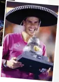  ?? ?? THROWBACK Cómo olvidar cuando Rafael Nadal ganó su cuarto título del Abierto Mexicano de Tenis en 2022.