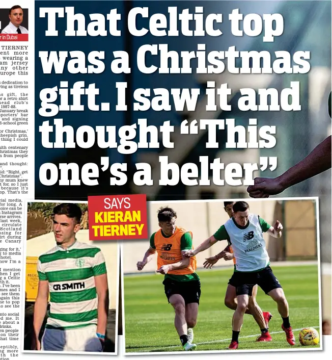  ??  ?? SAYS KIERAN TIERNEY