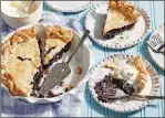  ?? “PHOTOGRAPH­Y (C) BY KELLER + KELLER PHOTOGRAPH­Y FROM BLUEBERRY LOVE (C) BY CYNTHIA GRAUBART, USED WITH PERMISSION FROM STOREY PUBLISHING.” ?? Blue Ribbon Ginger-Lime Wild Maine Blueberry Pie.