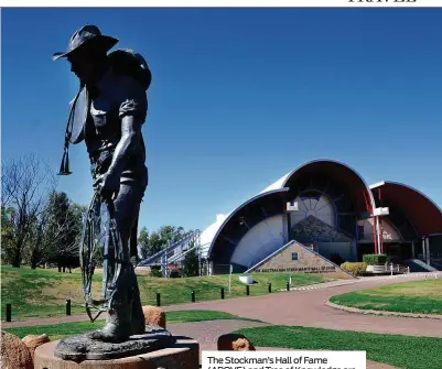  ??  ?? The Stockman’s Hall of Fame (ABOVE) and Tree of Knowledge are some of the attraction­s that make central Queensland visit worthy