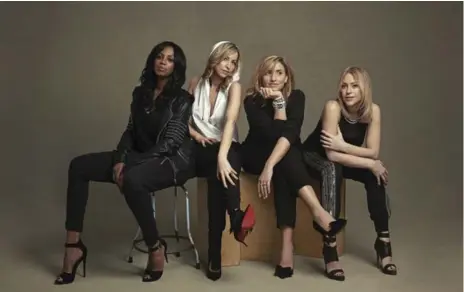  ??  ?? Shaznay Lewis, left, Natalie Appleton, Melanie Blatt and Nicole Appleton, who shot to fame in the late ’90s, are back with their first album since 2006.