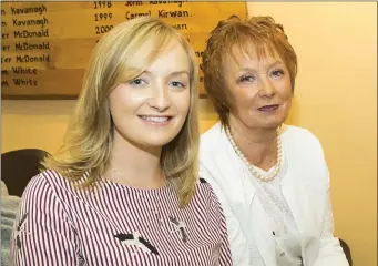  ??  ?? Suzanne and Mary Freeman at the cookery night with Edward Hayden in aid of Wexford Mental Health in New Ross Credit Union.