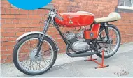  ?? ?? The Hawk which took part in the Isle of Man 50cc TT in 1967. It failed to finish.