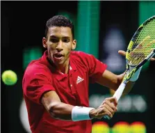  ?? GETTY ?? Felix Auger-Aliassime, 22 anni, ha papà originario del Togo