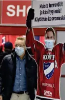  ?? FOTO: JUSSI NUKARI/LEHTIKUVA ?? HIFK hör till lagen som påverkats av restriktio­nerna.