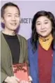  ?? Getty Images ?? Rich Fury
DIRECTOR CHUNG and Oh, above. Their collaborat­ion resulted in the acclaimed movie, top, whose cast includes Alan Kim and Yuh-Jung Youn.