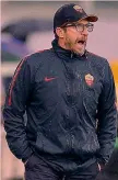  ?? LAPRESSE ?? Eusebio Di Francesco, 48 anni, allenatore della Roma