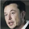  ??  ?? Elon Musk