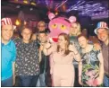  ??  ?? GEMS Ashford held a club night for adults with physical and learning disabiliti­es at Cameo, along with the Pink Panther