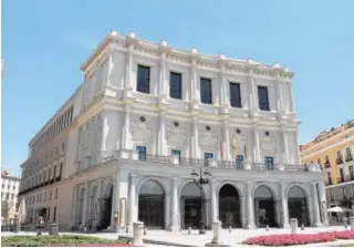  ?? ABC ?? Fachada del Teatro Real de Madrid