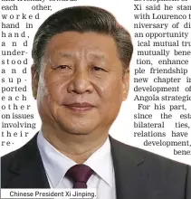  ?? ?? Chinese President Xi Jinping.