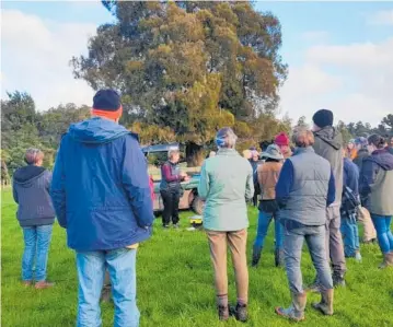  ?? Photo/ Supplied ?? Jules Matthews of Integrity Soils will speak to farmers at the Stratford workshop.