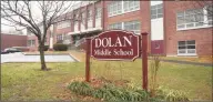  ?? Tyler Sizemore / Hearst Connecticu­t Media ?? Dolan Middle School in Stamford.