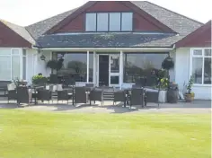  ?? ?? The clubhouse at Selsey Golf Club, set for a busy 2023