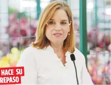  ?? Archivo ?? Carmen Yulín Cruz aseguró que en San Juan hay “una obra intangible, pero que crea un futuro distinto”.