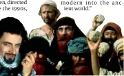  ??  ?? Influences: Blackadder and
Monty Python’s Life of Brian