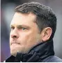  ??  ?? STEELY-EYED: Rangers manager Graeme Murty