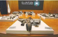  ?? (Hamad I Mohammed/Reuters) ?? UN SECRETARY-GENERAL Antonio Guterres has concluded that the missiles that attacked an Aramco oil facility in 2019, as seen here, were of ‘Iranian origin.’