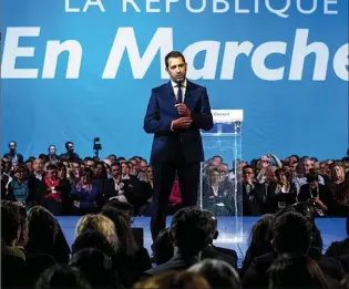  ??  ?? LREM. La República en Marcha, el partido de Macron, busca consolidar­se como fuerza.