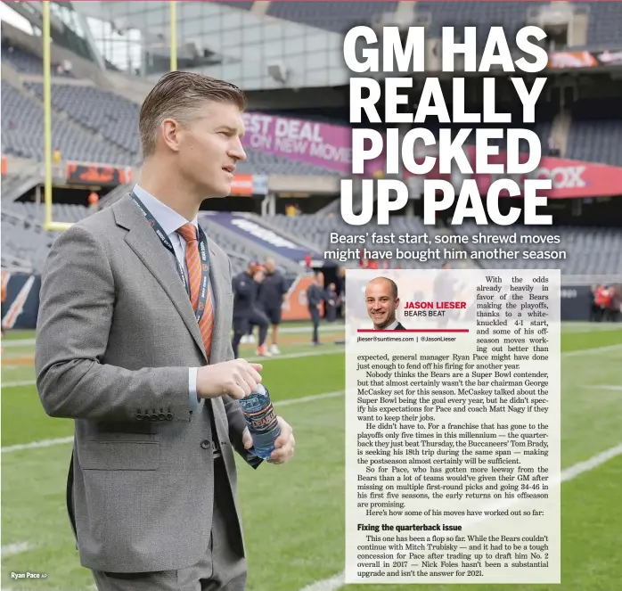  ?? AP ?? Ryan Pace