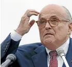  ??  ?? Rudy Giuliani