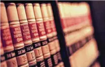  ?? Houston Chronicle file ?? Across the nation, legal firms are gutting their libraries. Though law books were traditiona­lly updated annually or once every few years, new precedents and case law can be added to digital records instantane­ously.