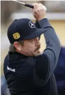  ?? FOTO: KALLE PARKKINEN/LEHTIKUVA ?? Mikko Korhonen deltar i minitouren­s
■ tävling Hero Open på torsdagen.