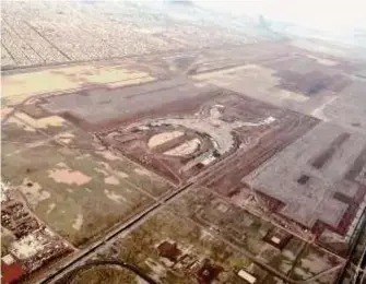  ??  ?? El Nuevo Aeropuerto Internacio­nal de México es uno de los proyectos que la próxima administra­ción deberá definir si se concreta/CUARTOSCUR­O