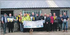  ?? 06_a26NFUSdog­attacks01 ?? Mid Argyll farmers and NFUS members joined union officials, representa­tives from the police, vets and Argyll and Bute Council last summer to publicise the ‘Your Dog – Your Responsibi­lity’ campaign.