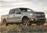  ?? FORD ?? Ford is shoehornin­g a diesel engine under the hood of the 2018 F-150 pickup.