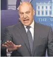  ?? MARK WILSON GETTY IMAGES ?? National Economic Council director Gary Cohn announces a “historic day” on tax policy Wednesday.