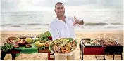  ??  ?? Famous Sri Lankan-born chef Peter Kuruvita featuring culinary delights