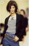  ??  ?? 9 Christy Turlington walks for Chanel, spring/summer 1994
