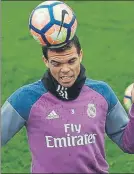  ?? FOTO: EFE ?? Pepe estará listo para el Clásico