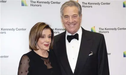  ?? Speaker of the House Nancy Pelosi and her husband, Paul Pelosi, in 2019 in Washington. Photograph: Kevin Wolf/AP ??