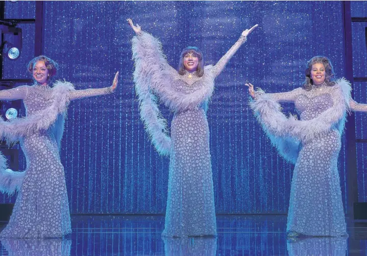  ??  ?? Dreamgirls at The Savoy Theatre