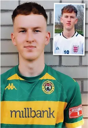  ?? ?? ● Footballer Sam Harding, 20, was killed at a ‘car meet’ in Warrington. He had played for Runcorn Linnets and (inset) England Schoolboys