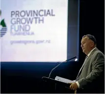  ?? DAVID UNWIN/
STUFF ?? Of the Government’s Provincial Growth Fund, $924,000 will go towards Coromandel’s marine services and aquacultur­e, Regional Economic Developmen­t Minister Shane Jones announced yesterday. (file photo)