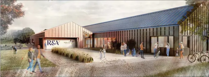  ?? Picture: R&A ?? A mock-up of what the Royal & Ancient’s new community golf facility at Lethamhill will look like. The Glasgow project is set to open in 2022.