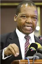  ??  ?? Dr Mangudya