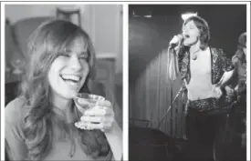  ?? THE ASSOCIATED PRESS ?? A lost Mick Jagger duet with Carly Simon has been found more than 45-years after it was first recorded apparently in 1972, with Jagger and Simon seemingly sitting together at a piano and singing a slow love ballad thought to be named “Fragile”.